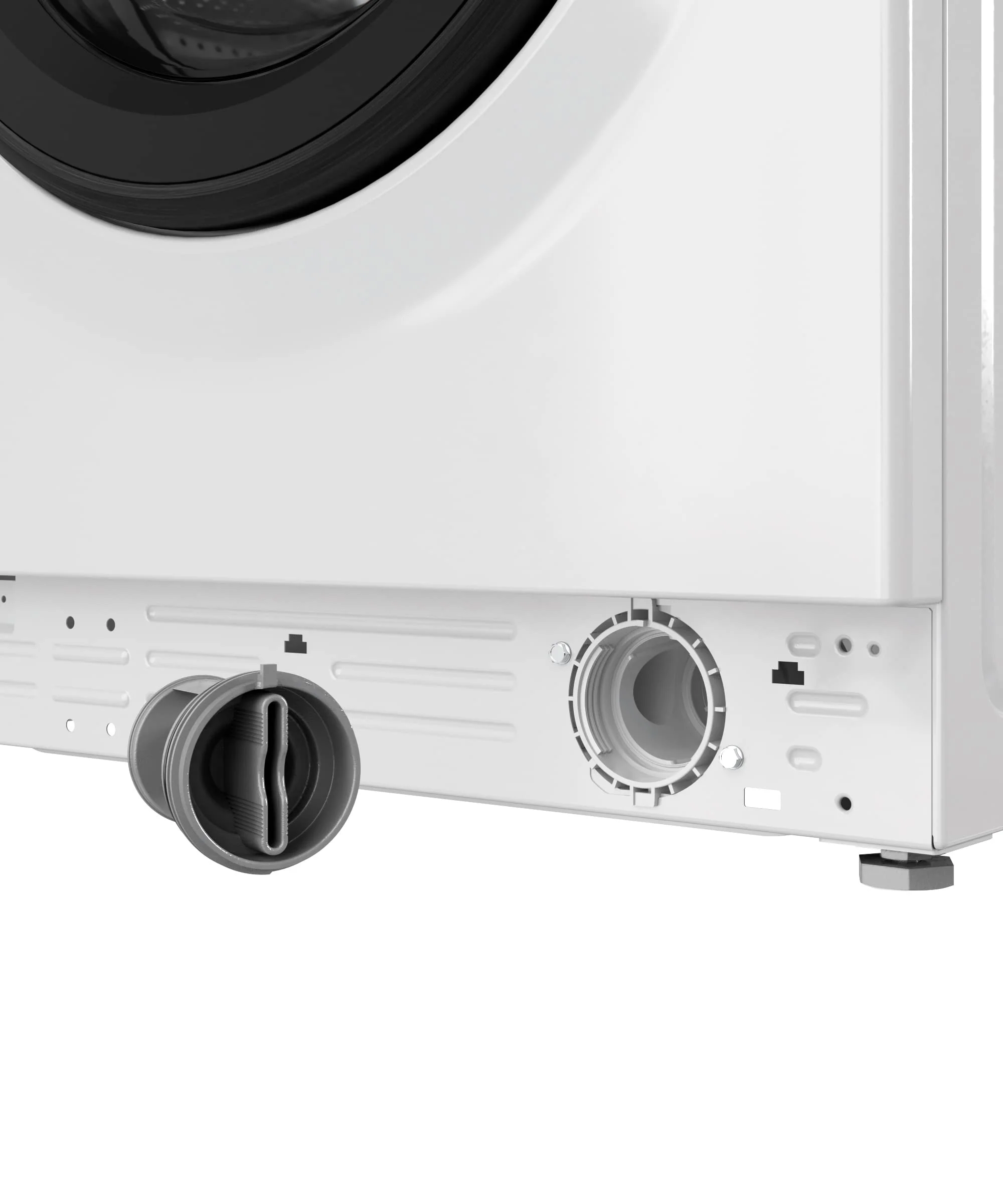 Lave-linge frontal Bauknecht W Active 8A (2025) / 8 kg / Élimination puissante des taches / Programmes vapeur / Option hygiène vapeur / Classe énergétique A / Fonction Stop&Add / Moteur ProSilent. Blanc