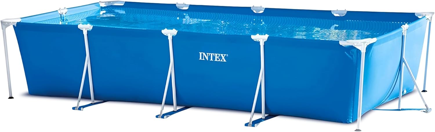 Intex 28271NP – Kleiner Rahmen-Aufstellpool 260 x 160 x 65 cm, 2.282 Liter, Blau