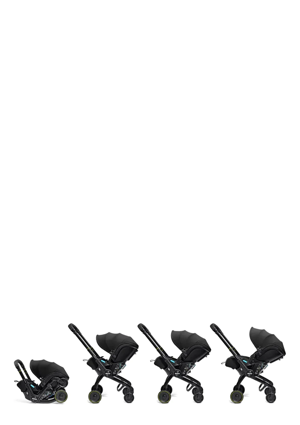 2025 „Doona X“ Autositz Nitro Schwarz