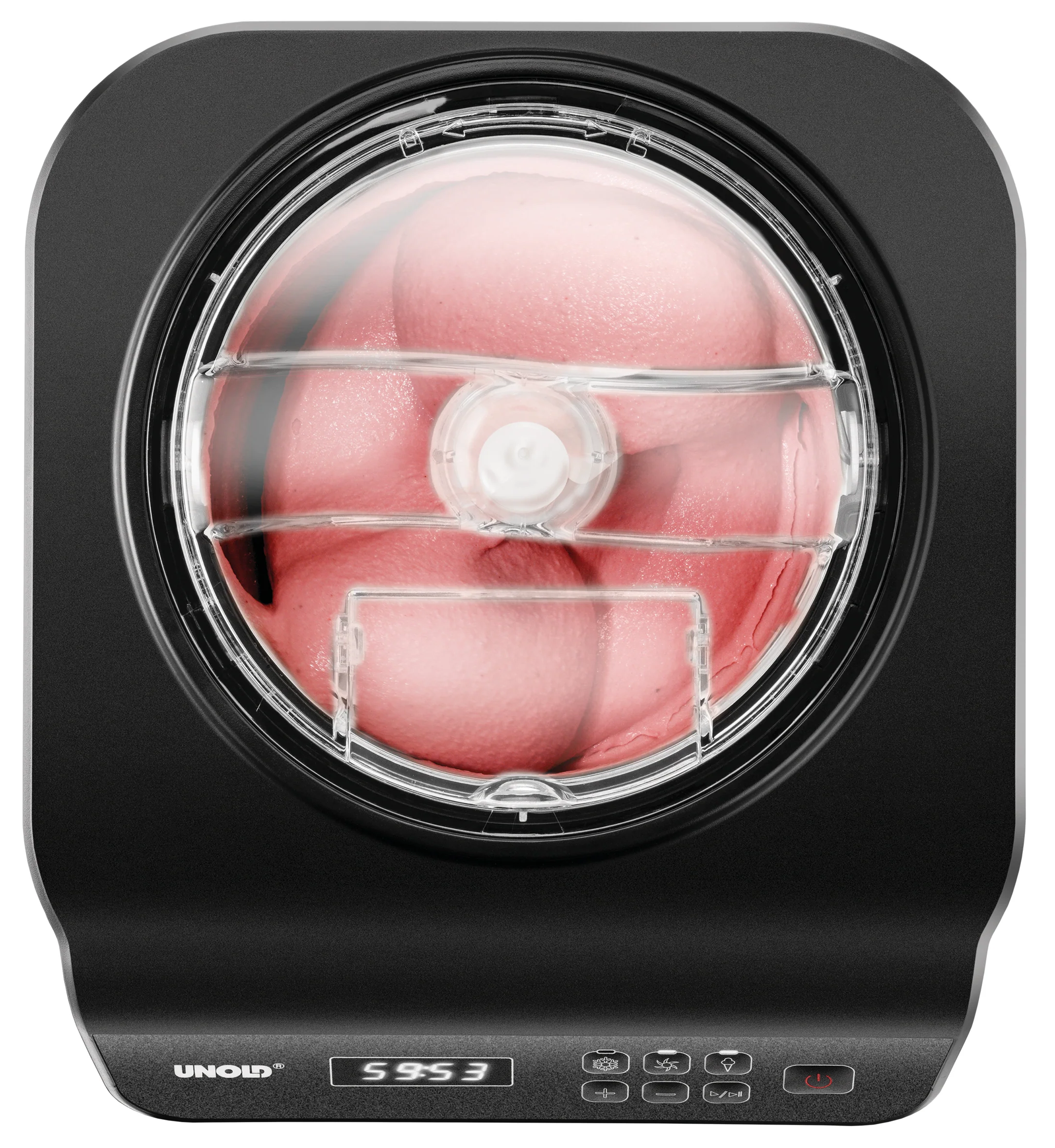 Uno Sorbetmaschine 2025 mit Rezeptbuch, 1,2 l