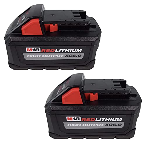 2025 Milwaukee Lithium-ion-batteri 48-11-1862 M18 REDLITHIUM HIGH OUTPUT XC 6,0 Ah