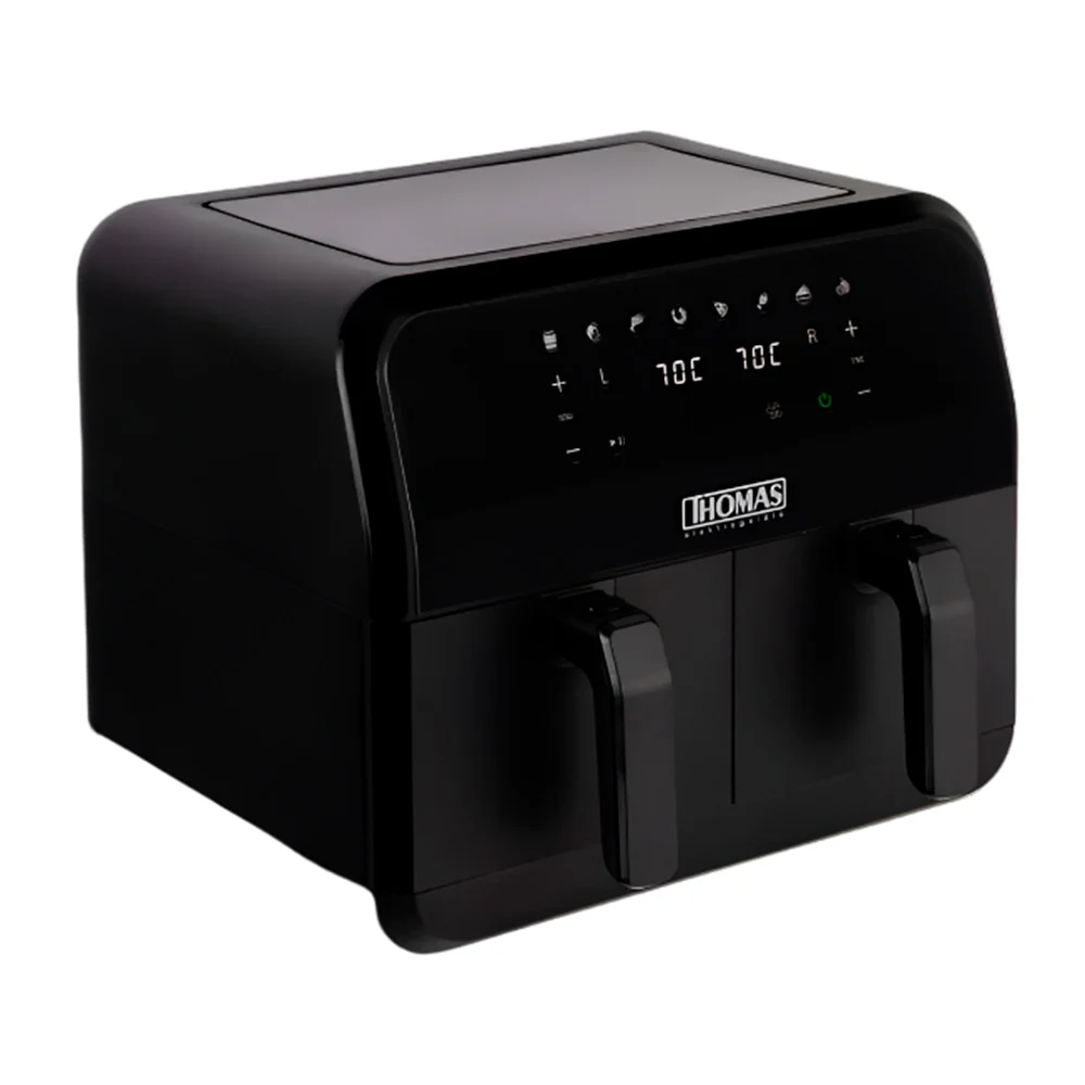 Friteuse à air Thomas TH-AF80DI 8L avec deux paniers (2025)