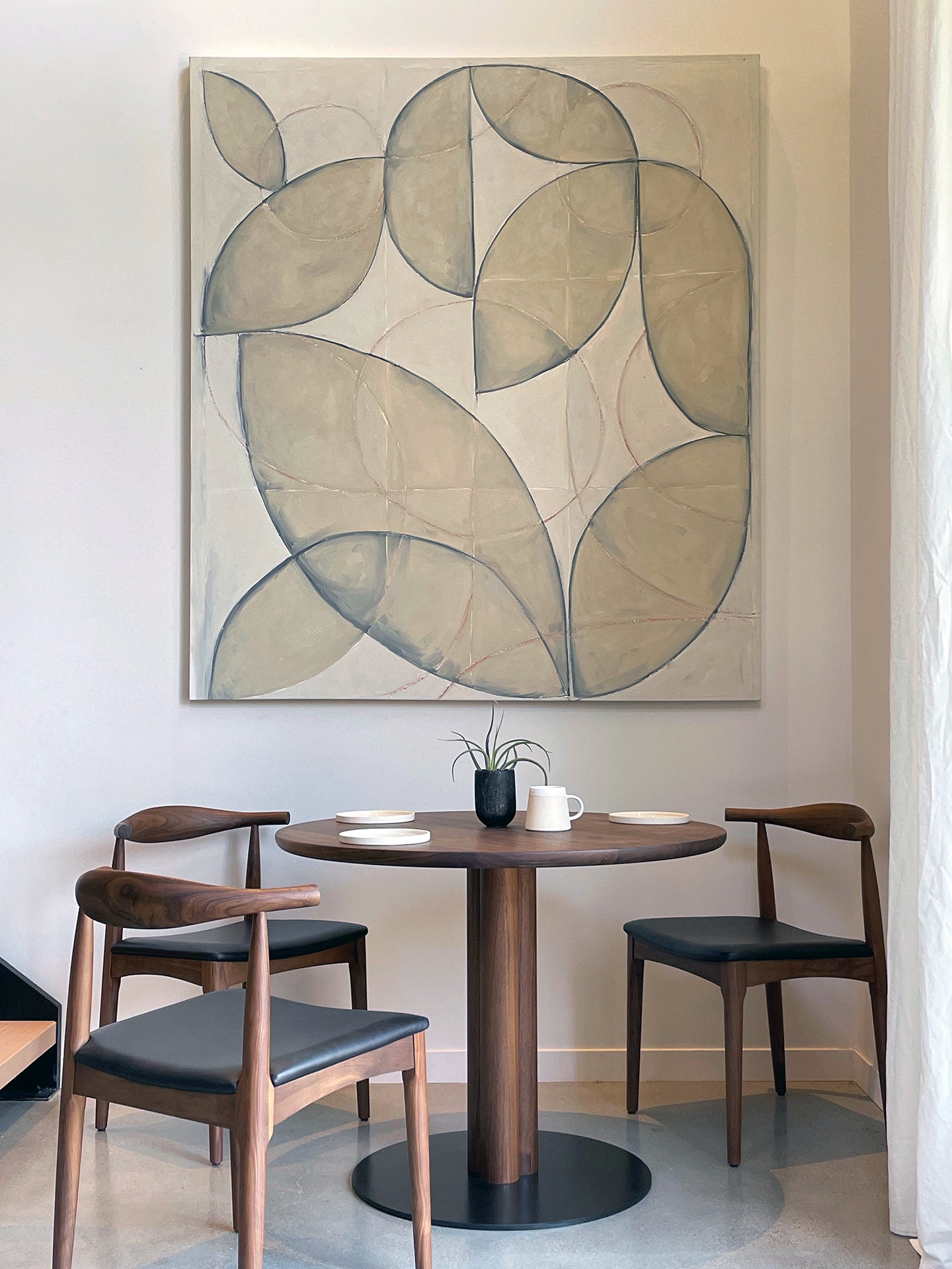 Mesa de comedor Posta - Nogal