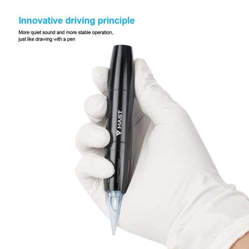 Dragonhawk Mast Magi Pen Tattoo-Set mit Mast Halo Netzteil und Kartuschen