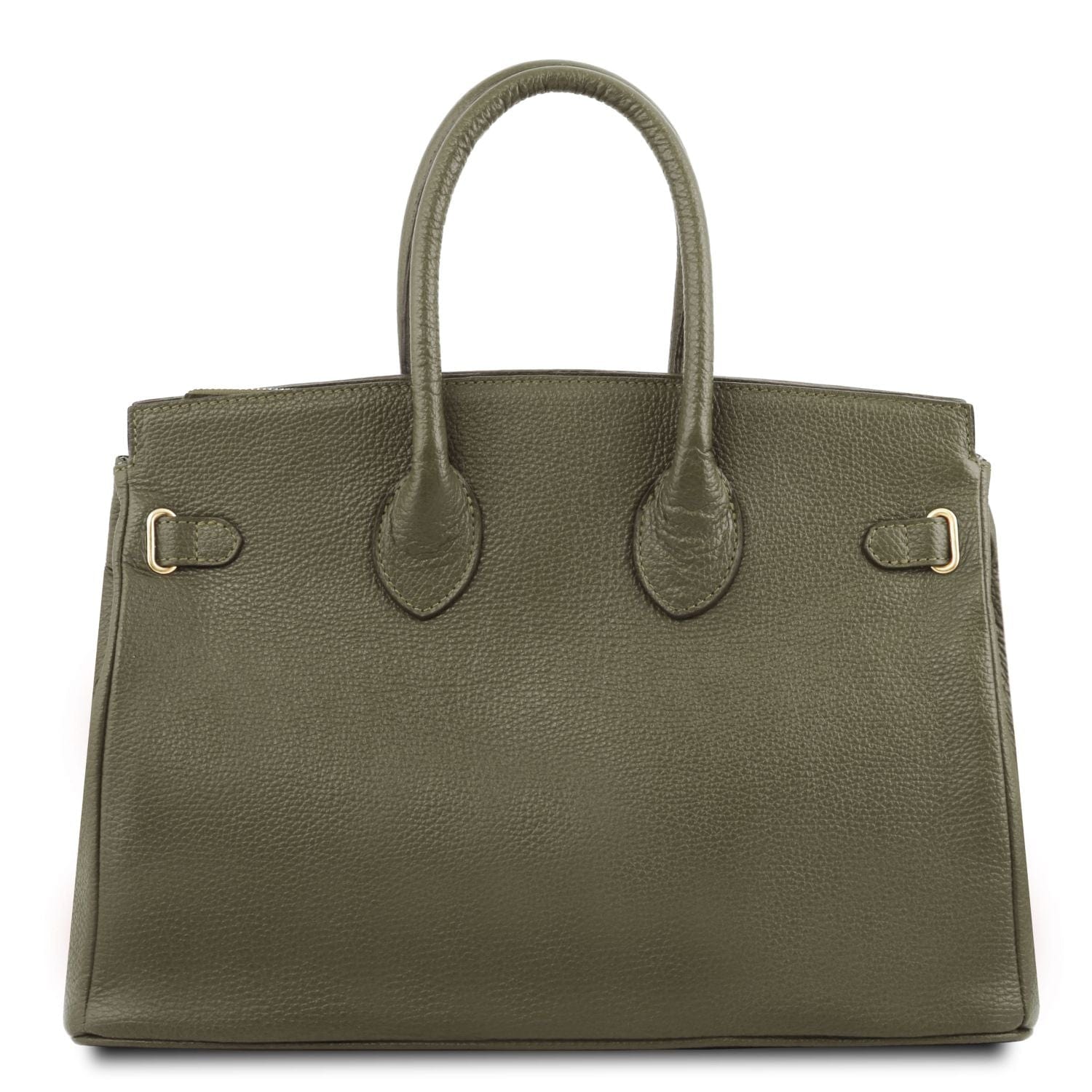 TL Bag - Leather handbag with golden hardware | TL141529