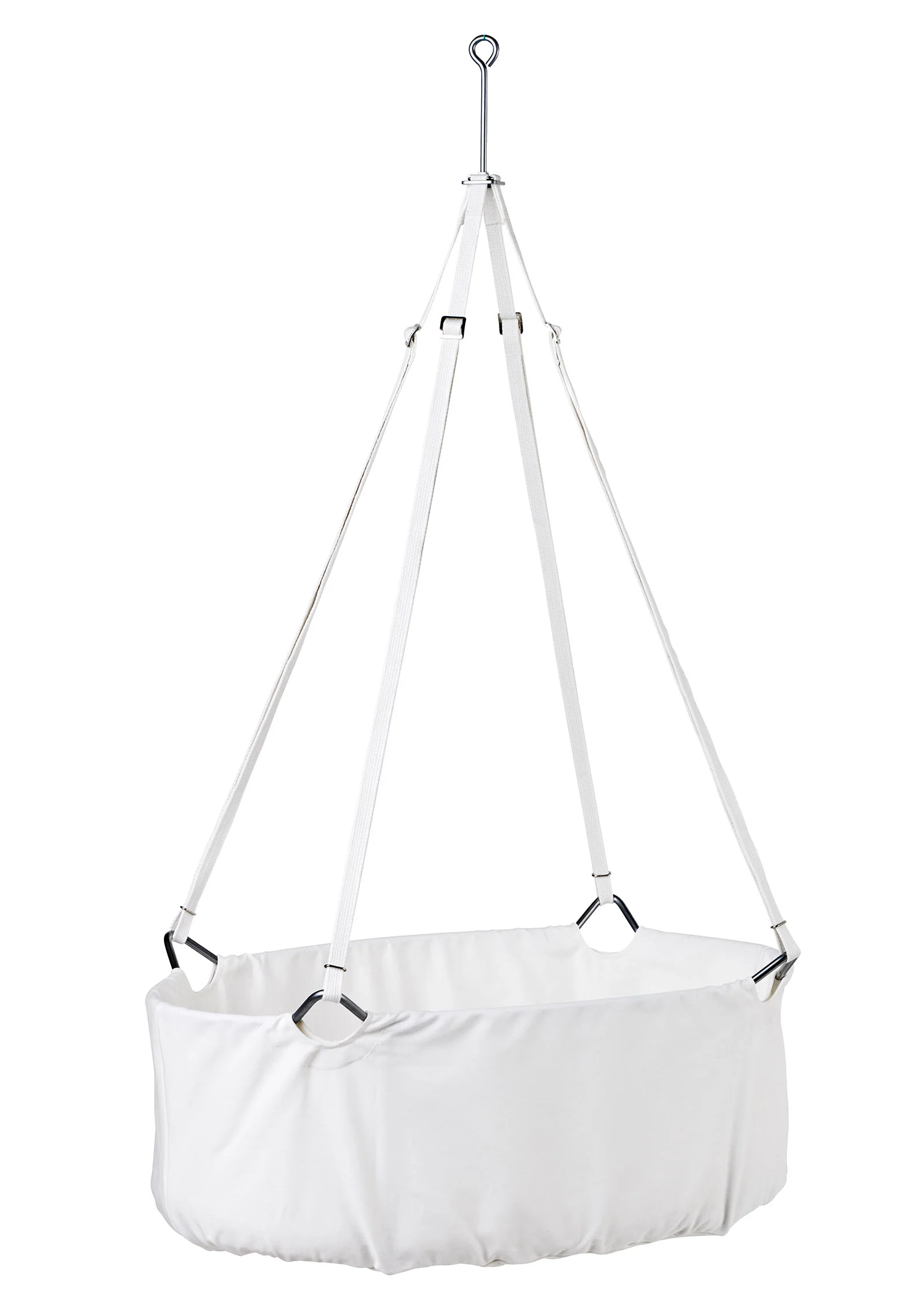 Kinderbett-Set „Classic“ (Modelljahr 2025) mit weißem/weißem Ständer