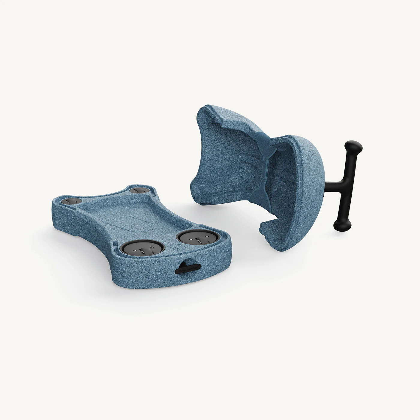 2025 Scoot and Ride Min Første 3-i-1 Gåstol og Scooter i Stålfarve