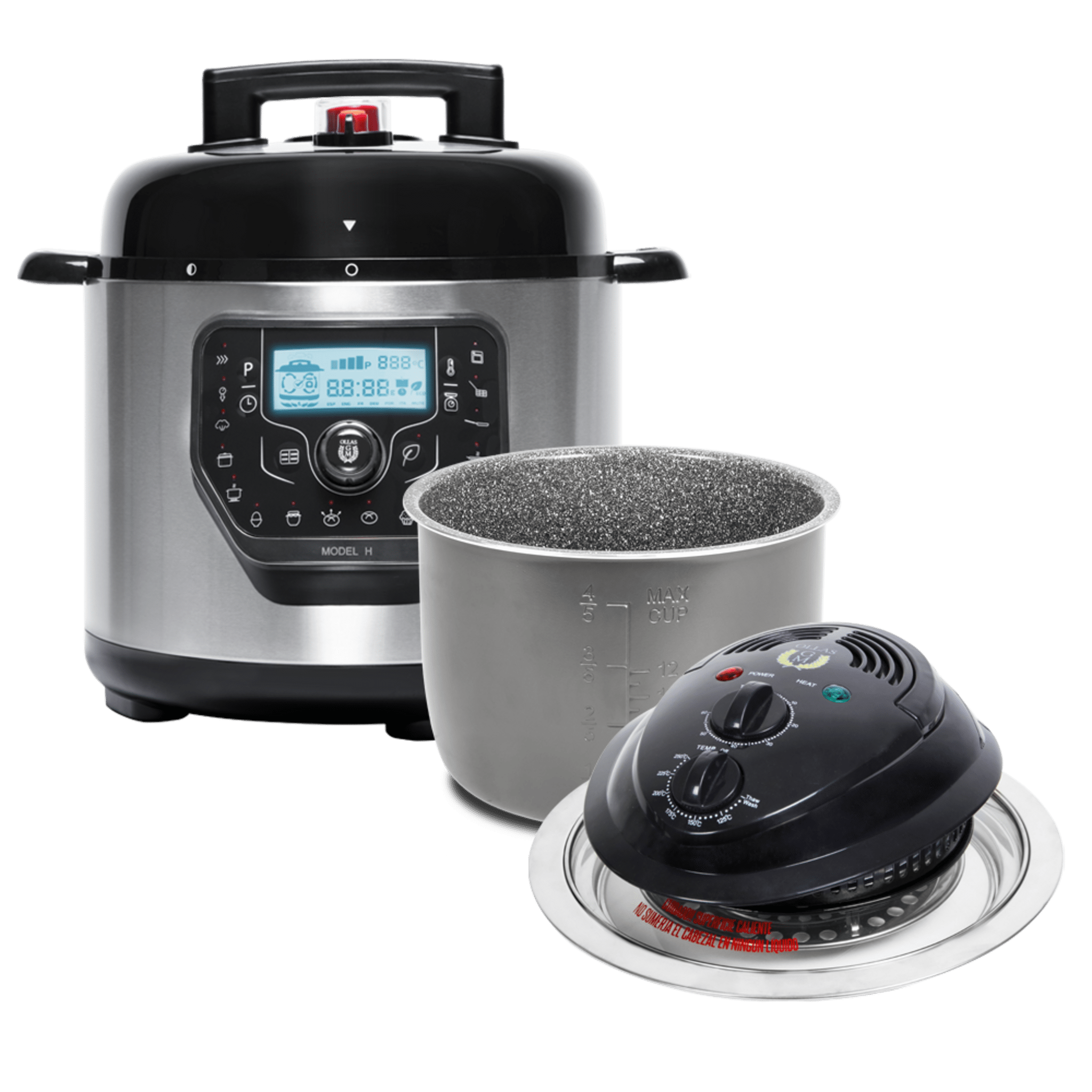 GM Modell H Deluxe Topf + Ofenkopf + Excelsior Topf