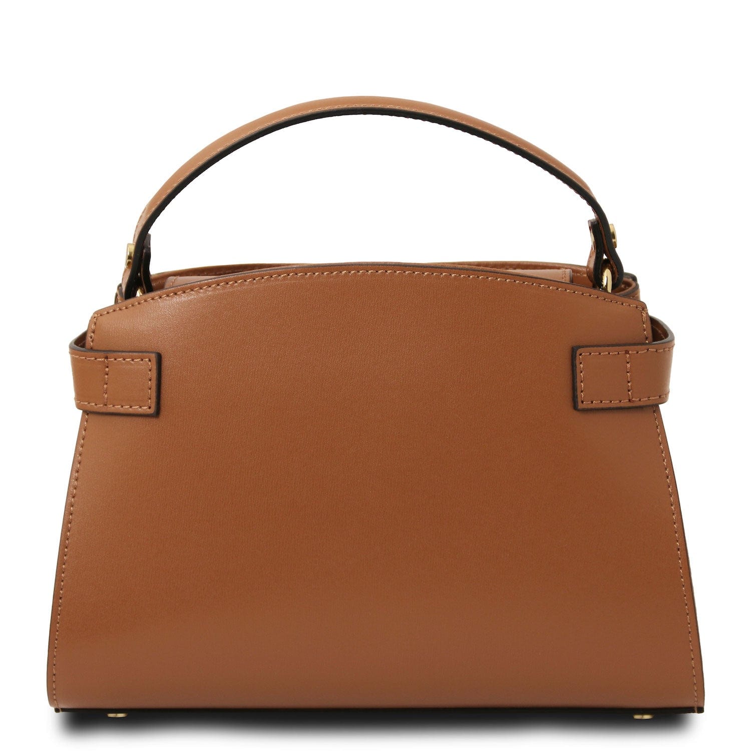 Maisy - Leather top handle bag in smooth leather | TL142459