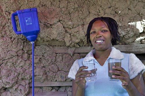 LifeStraw Family 1.0 bærbar tyngdekraftsvandrenser til nødberedskab og camping