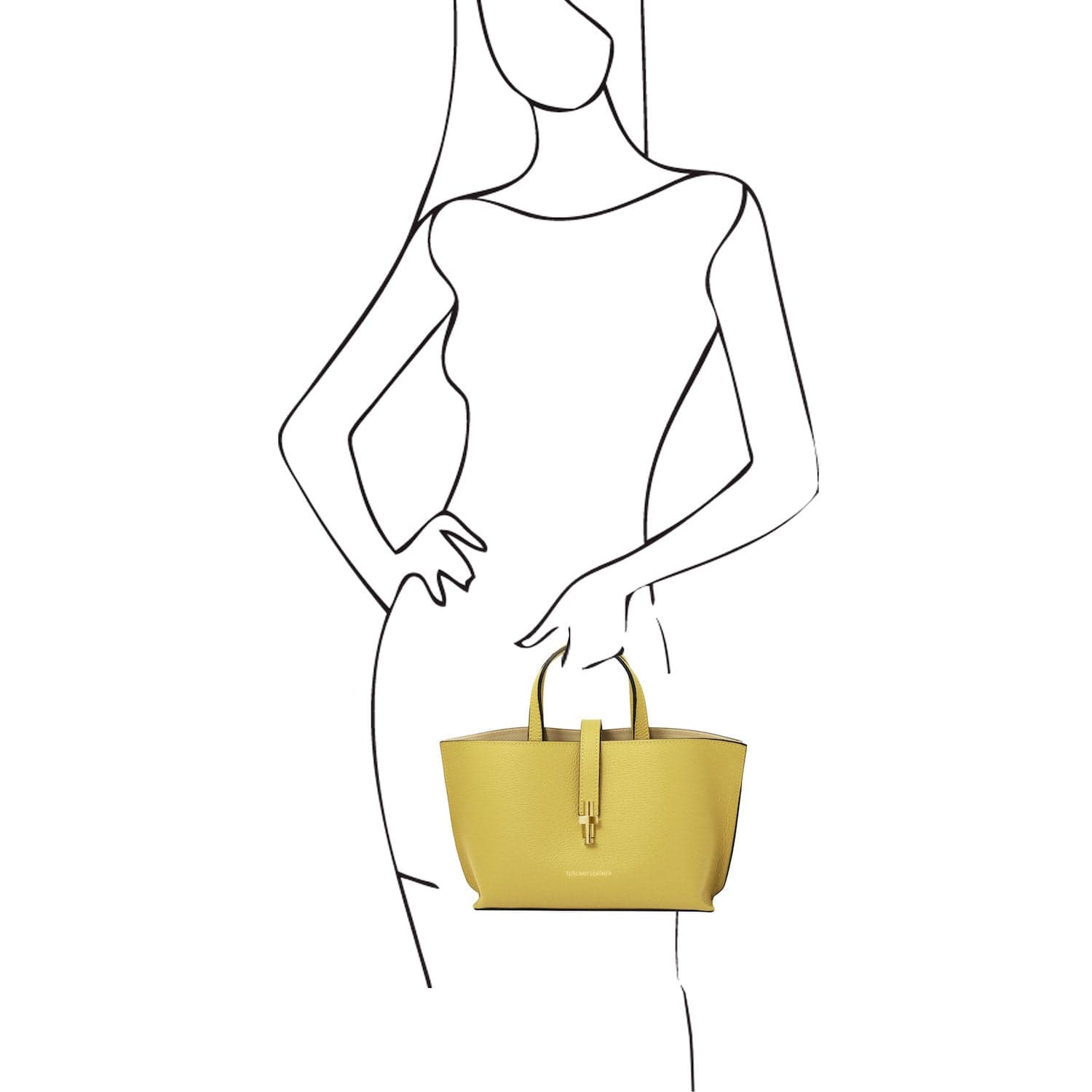 Agatha - Women's leather tote purse | TL142456