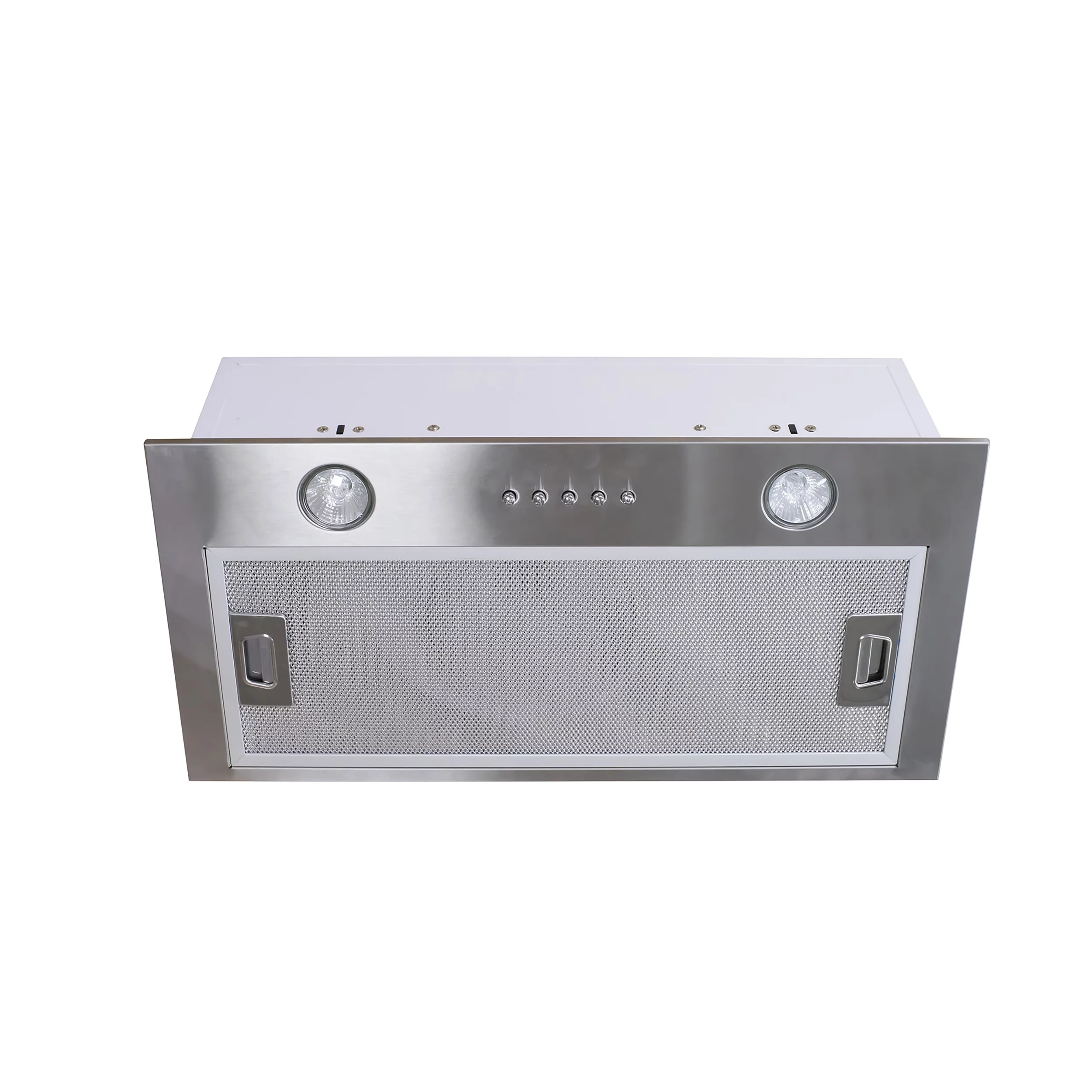 Forno 22 indbygget emhætte i rustfrit stål med hybridfilter