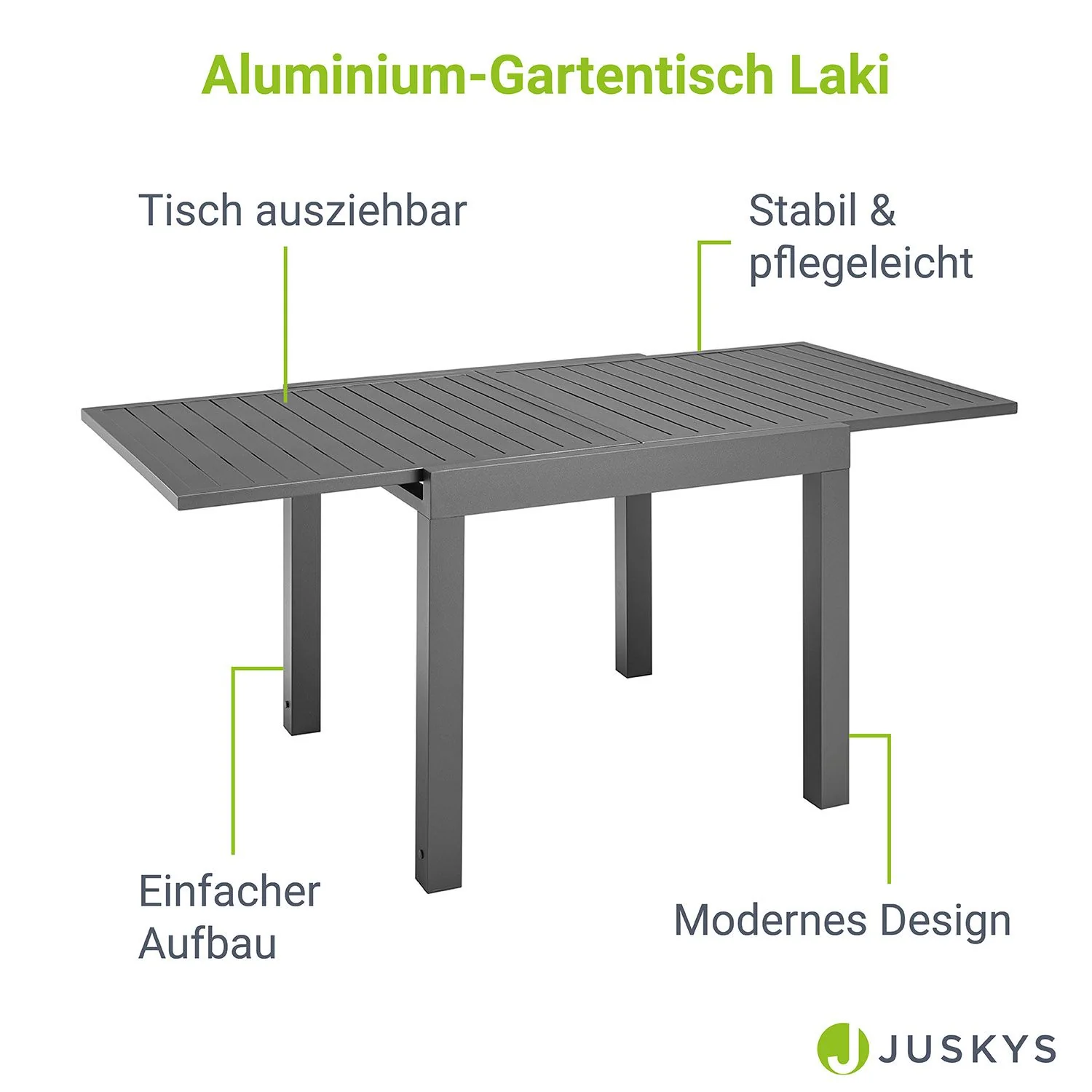 Table de jardin extensible Laki 2025