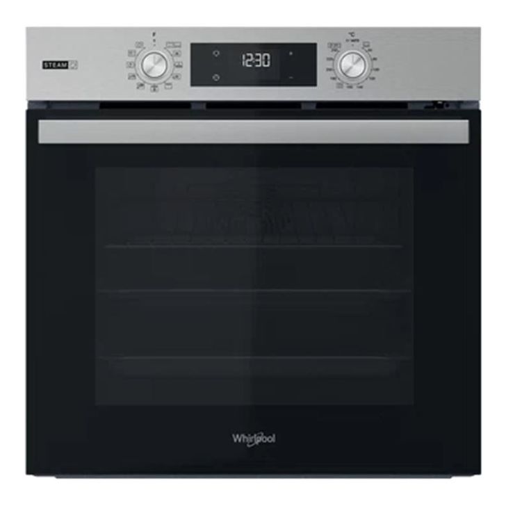 Whirlpool OMSR58RU1SX Einbau-Elektrobackofen 60 cm, Edelstahl der Klasse A+