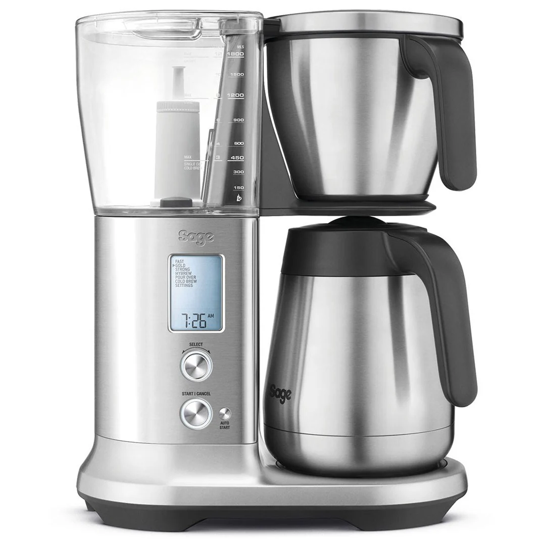Cafetière isotherme Sage Precision Brewer 2025. Acier inoxydable brossé | SDC450BSS2GUK1