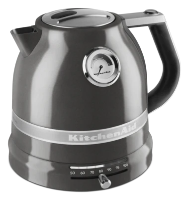 KitchenAid Artisan Frühstücksset 2025 mit Wasserkocher 5KEK1522, 2-Schlitz-Toaster 5KMT2204 und Brötchenhalter