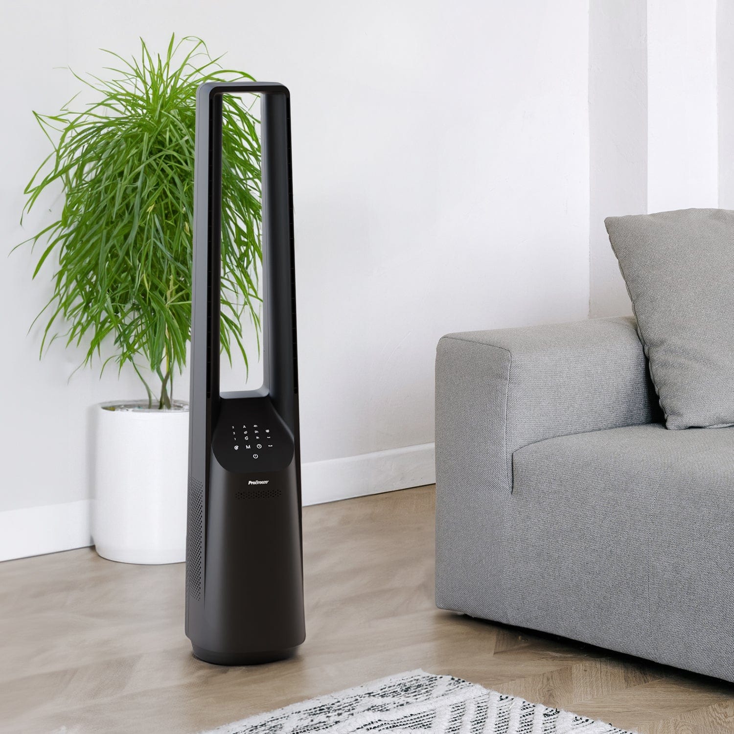 2025 Bladløs Tower Ventilator 40 - Sort