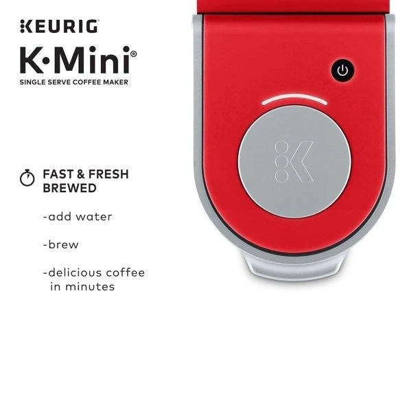 Cafetière une tasse Keurig K-Mini, rouge coquelicot