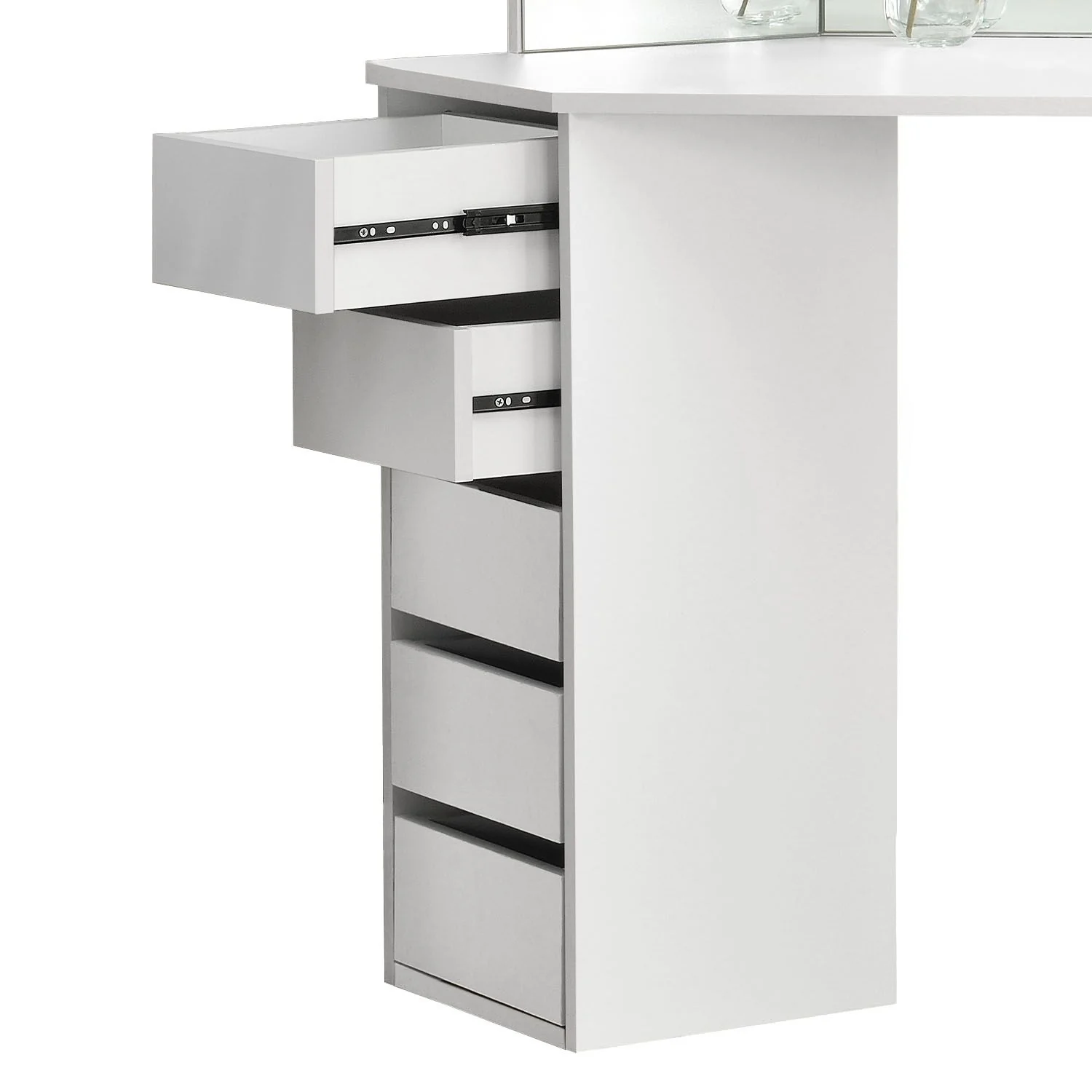 Meuble-lavabo d'angle Nova 2025 avec tabouret Melly