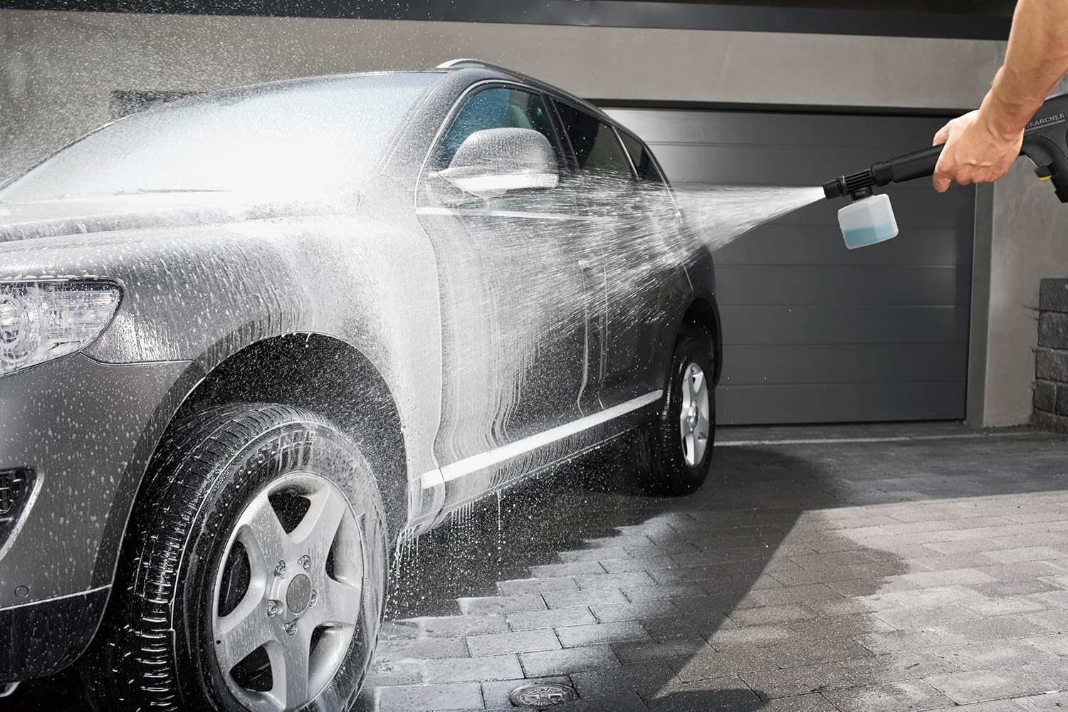 Nettoyeur haute pression Kärcher K 7 Premium Smart Control Flex Home, Pression : 180 bar, Débit : 600 l/h, Rendement : 60 m²/h, Filtre à eau, Poids : 18 kg, Tuyau flexible, Lance multijets