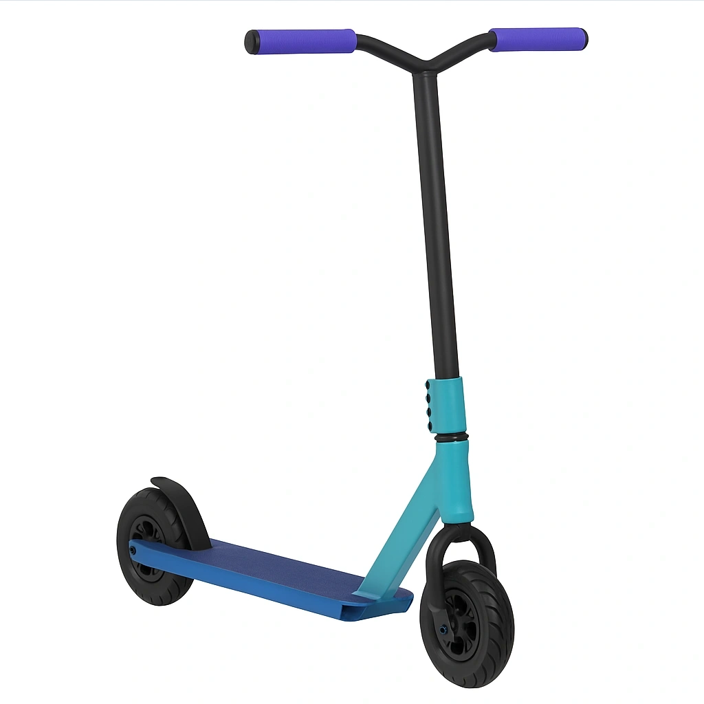 Trottinettes bleues pour enfants de 6 à 12 ans - WedHVakc61rZ