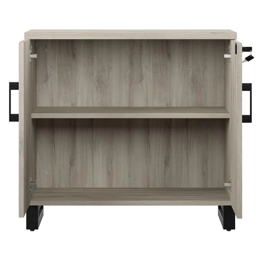 Armoire de rangement Apex 2025 en chêne vieilli