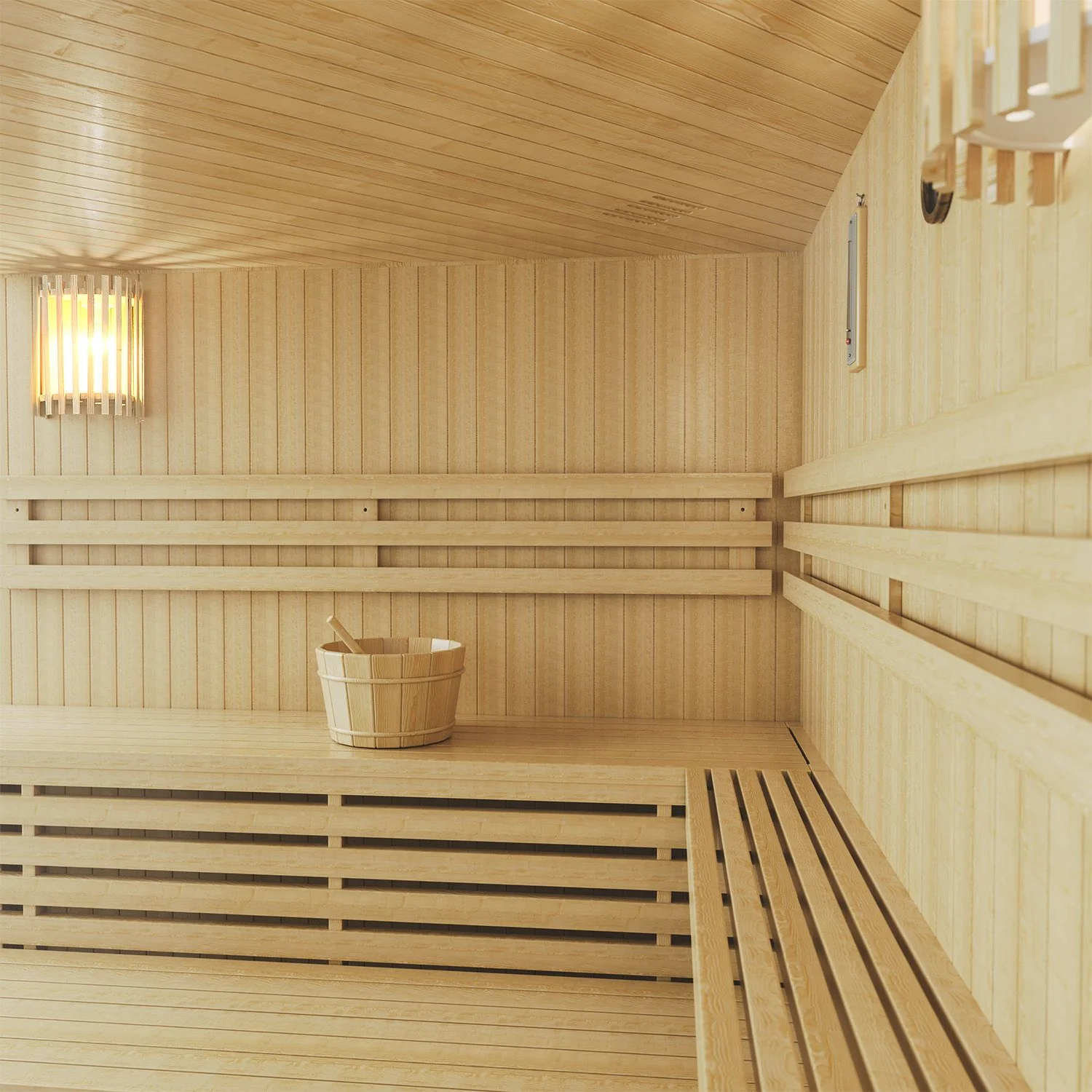 Sauna intérieur haut de gamme Espoo 200 (2025)