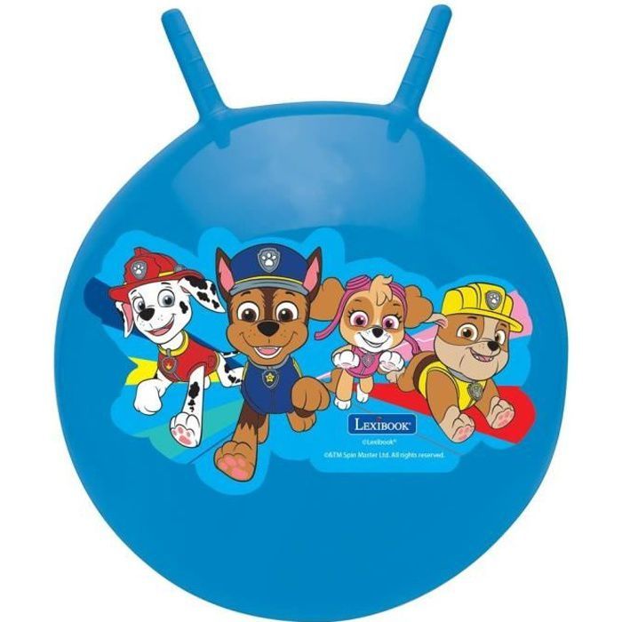 Aufblasbarer Paw Patrol Hüpfball 45 cm - lexibook