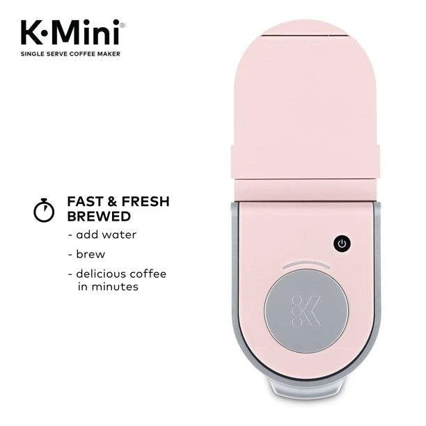 Keurig – Cafetière une tasse K-Mini – Rose poudré