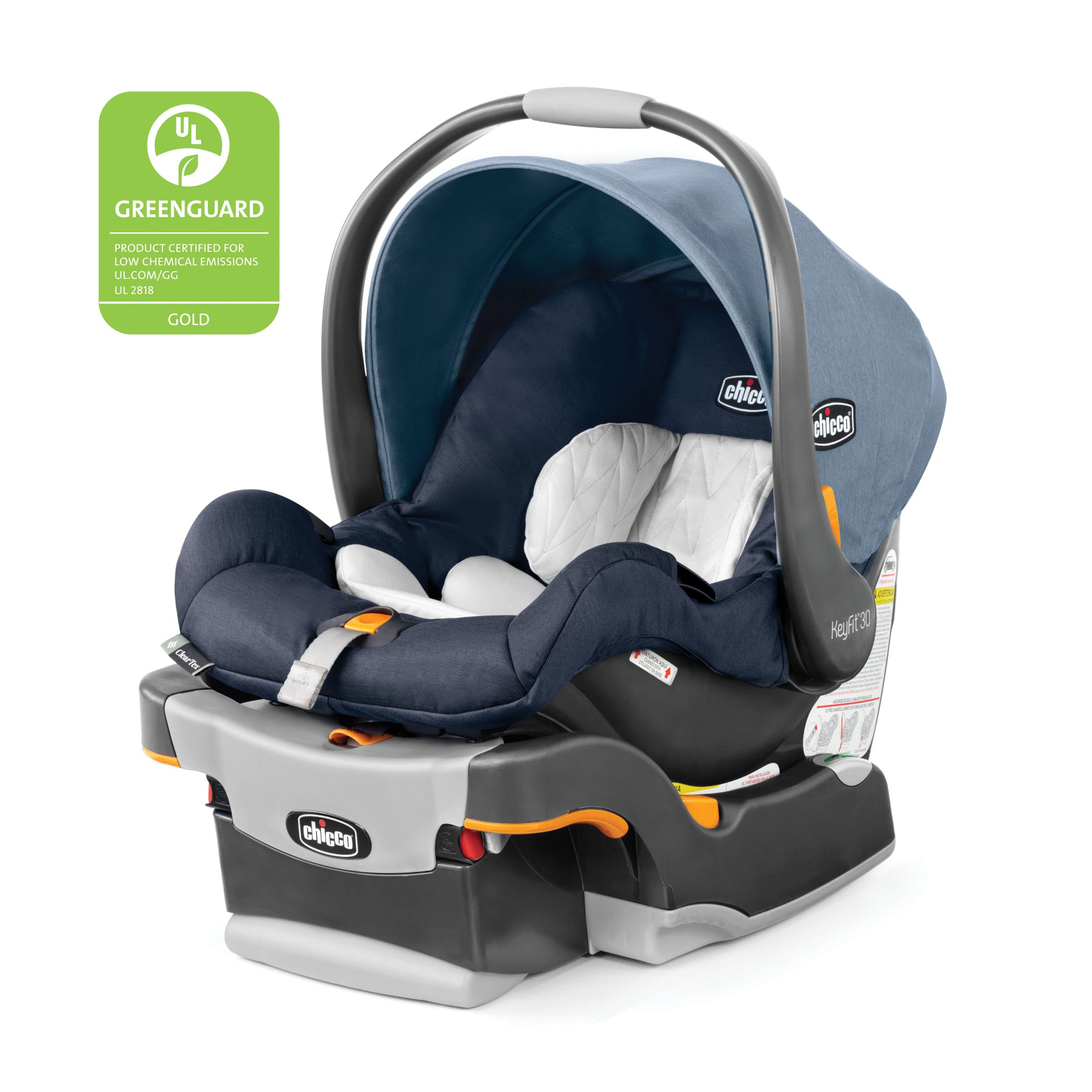 Chicco ClearTex® Kinderwagen, kompatibel mit rückwärtsgerichteten Autositzen