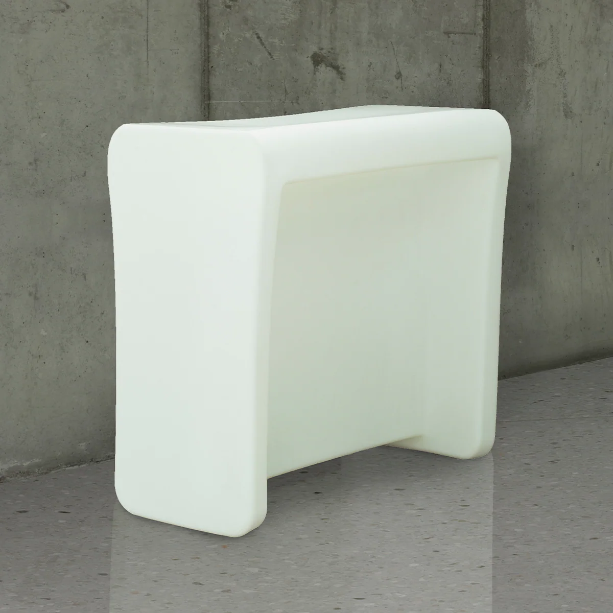 Creta Beleuchtete gerade Bartheke 120 cm.