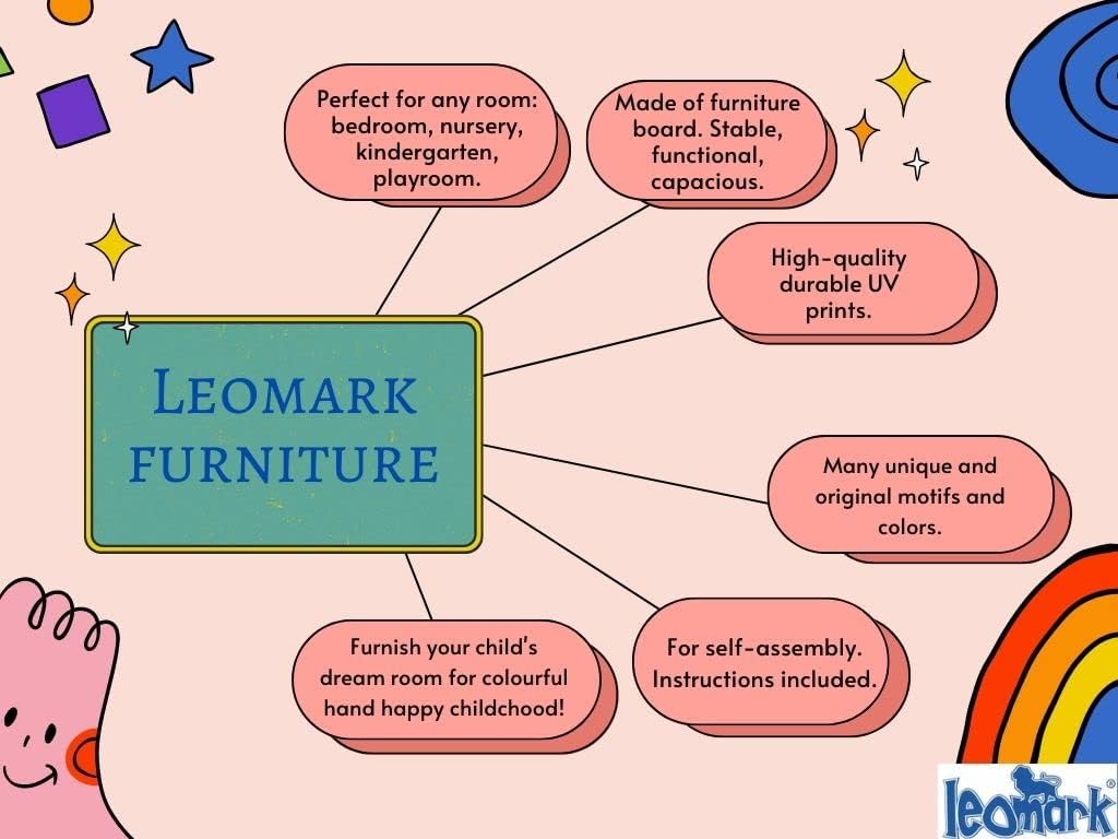 Leomark Spieltisch aus Holz für Kinder und Erwachsene | Spielspaß zu Hause oder auf Partys, Familienunterhaltung | Stabil, lehrreich und einfach aufzubauen