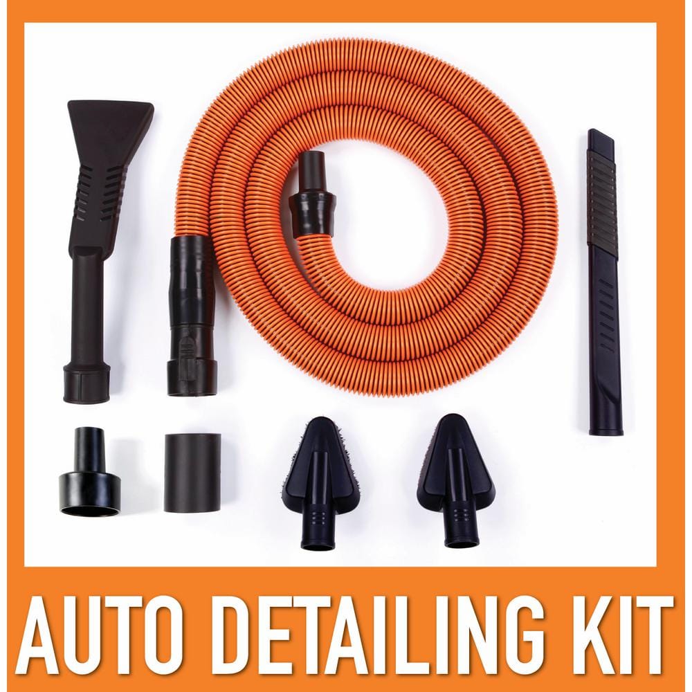 Aspirateur eau et poussière NXT 2025 14 gal / 6,0 HP (puissance maximale) avec kit voiture haut de gamme – RIDGID HD1401