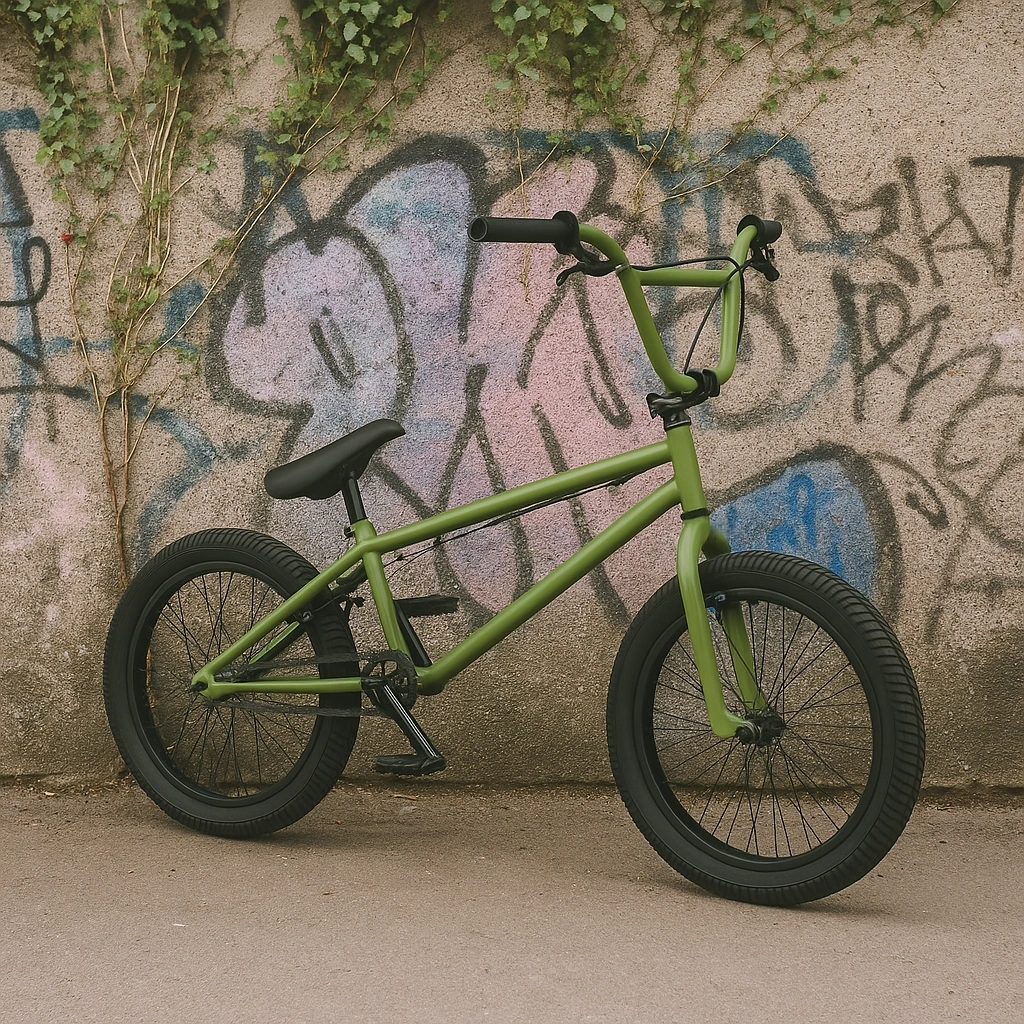 Vélo enfant 20 pouces en acier vert - PAAnOPCH94BK