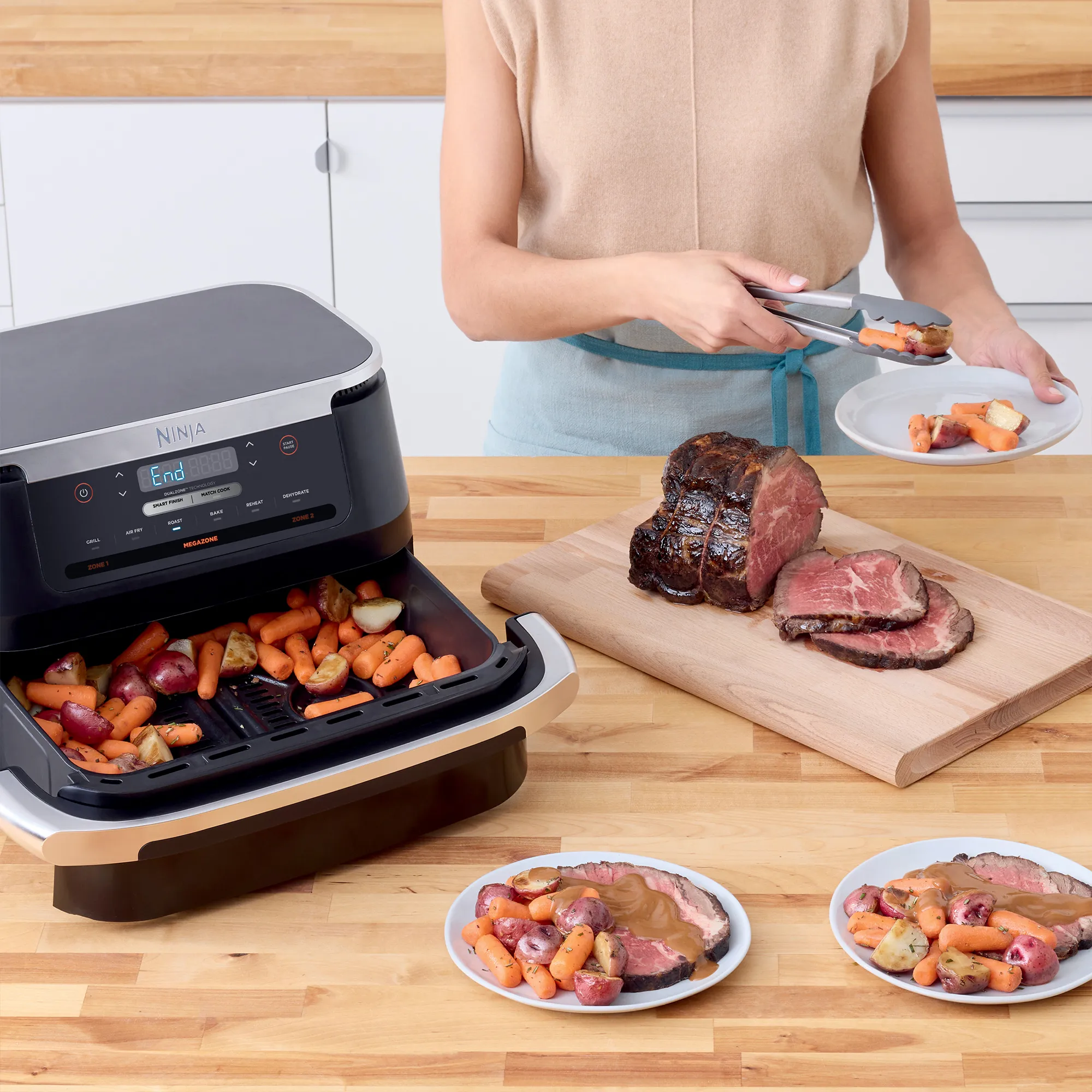 2025 Ninja FlexDrawer™ Airfryer med 6,6 L MegaZone™