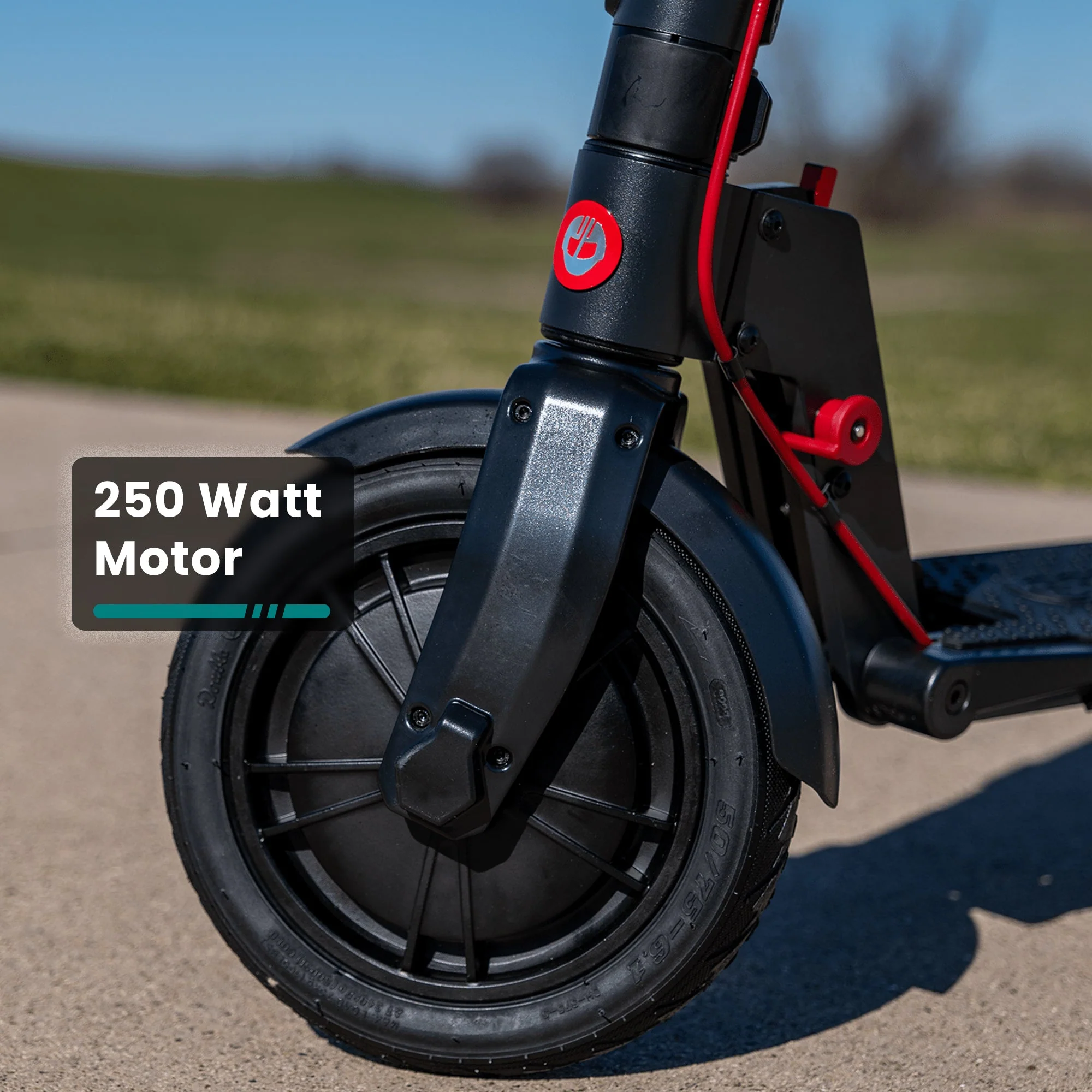 2025 GoTrax XR Advance Elscooter – Sammenklappelig scooter med lang rækkevidde til pendling for voksne
