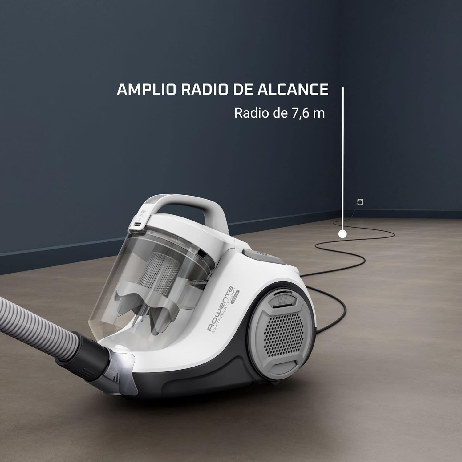 Rowenta Swift Power RO2981 Total Care – Beutelloser Staubsauger mit Zyklonsystem