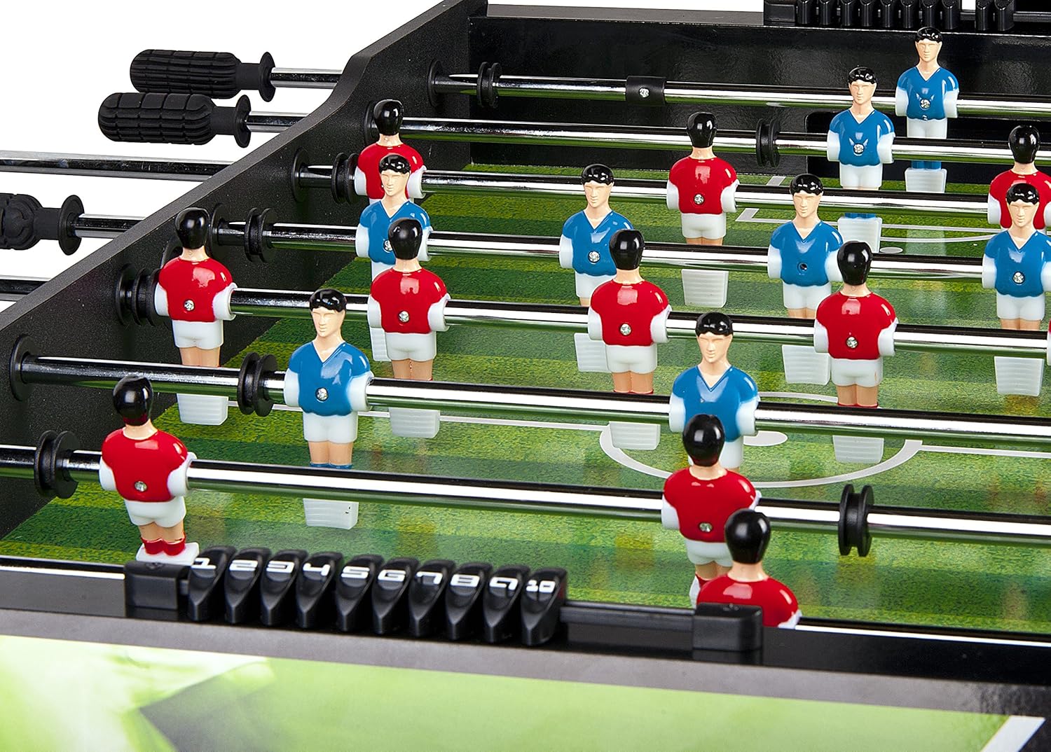 Leomark Spieltisch aus Holz für Kinder und Erwachsene | Spielspaß zu Hause oder auf Partys, Familienunterhaltung | Stabil, lehrreich und einfach aufzubauen