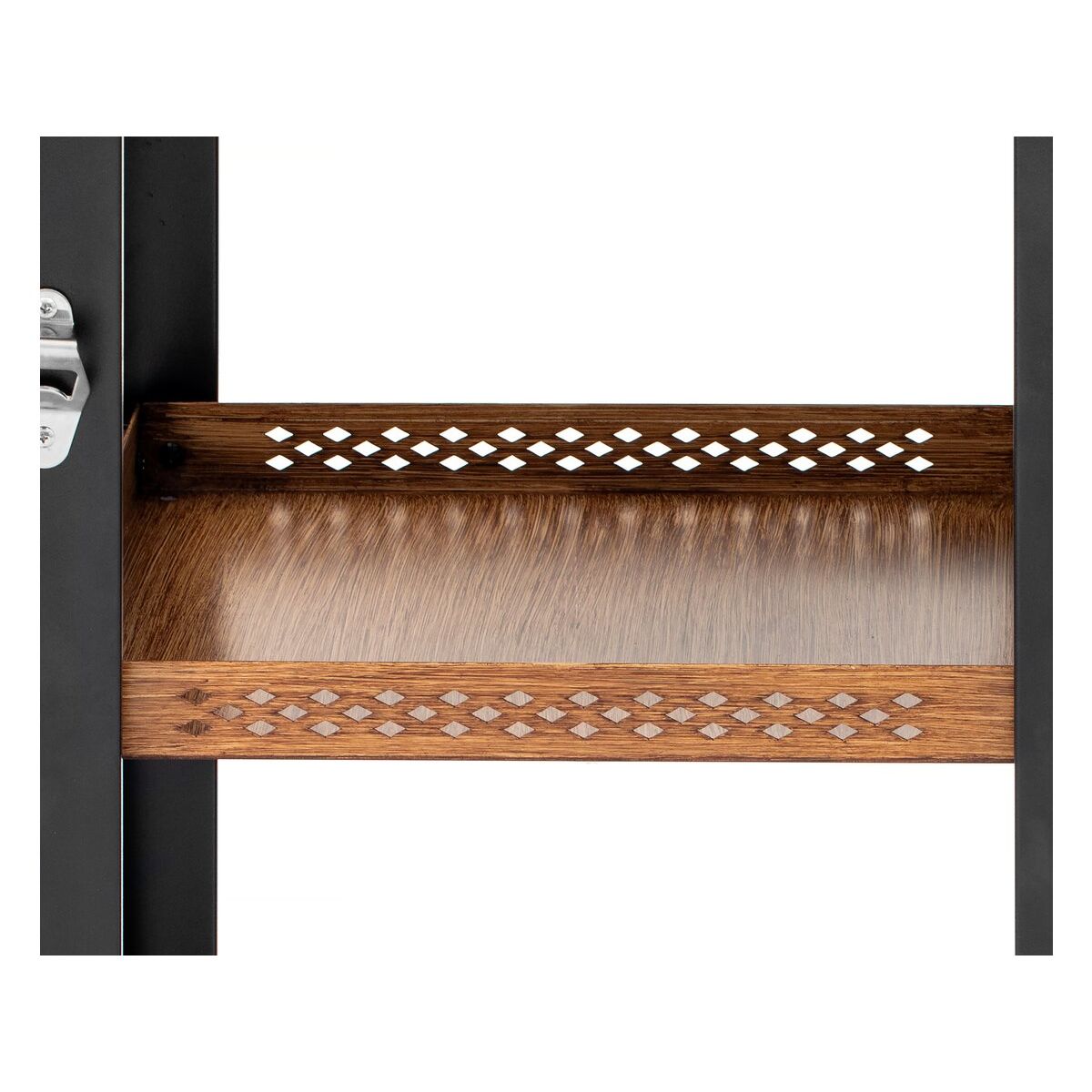 Servierwagen „Gelia“ für Grillgerichte, 117 x 59 cm – Edelstahl – Schwarz