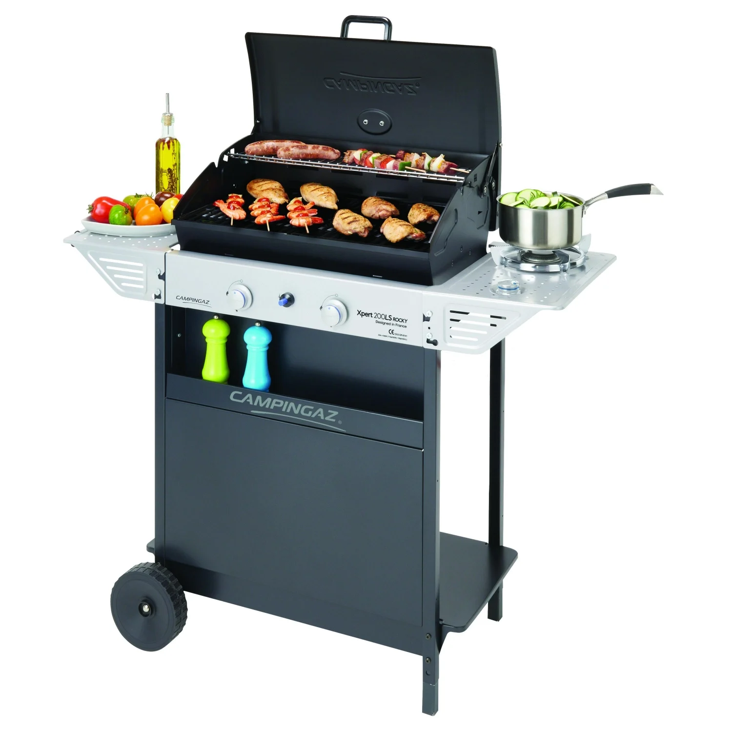 Xpert 200 LS Rocky Gasgrill mit 2 Brennern