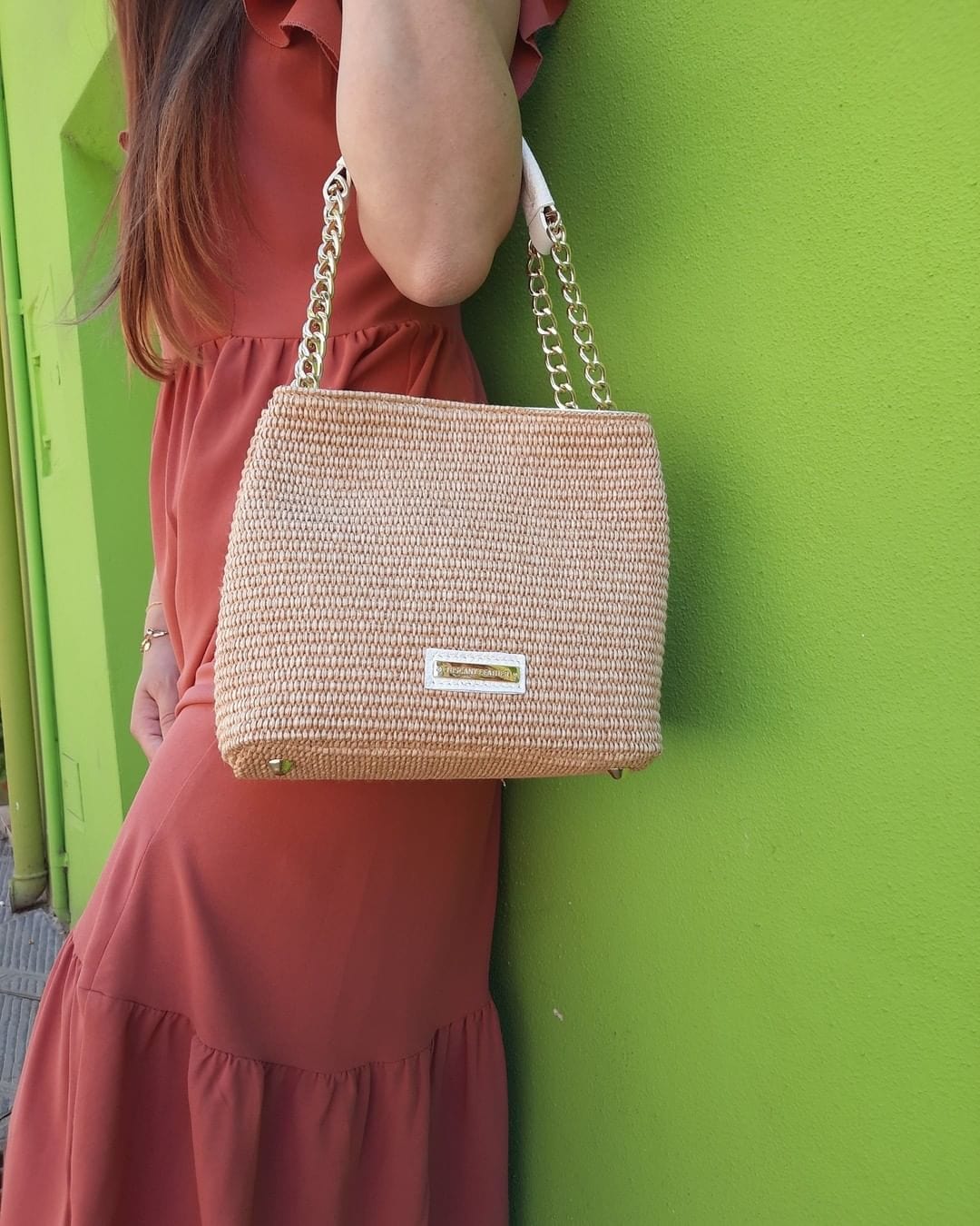 TL Bag - Raffia Bucket Bag | TL142208