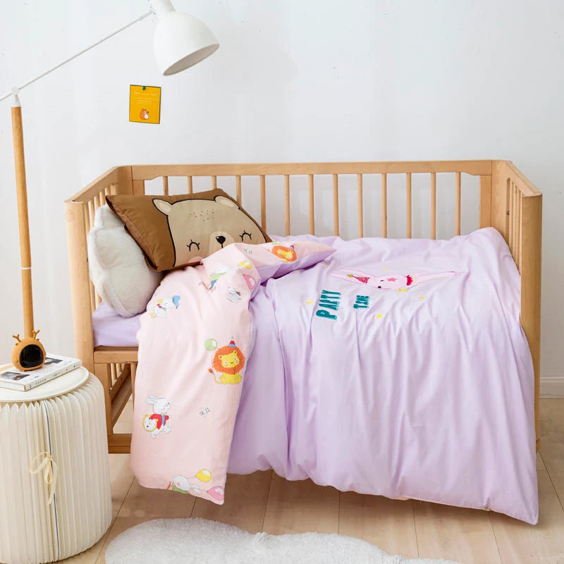 Stickset mit Baumwollaufnähern „Zauberhase“