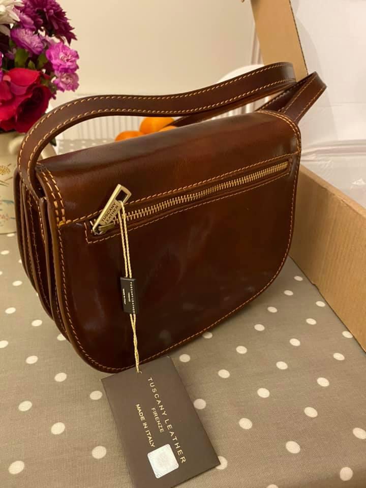 Isabella - leather saddle bag | TL9031