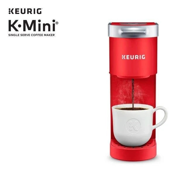 Keurig K-Mini Kaffeemaschine, für eine Tasse, Mohnrot