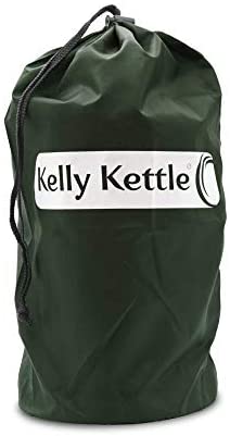 Kit bouilloire Ultimate Scout Kelly 1,2 L – Bouilloire de camping en acier inoxydable, bouilloire sifflante légère, réchaud de camping pour la pêche, la chasse, la randonnée et la survie