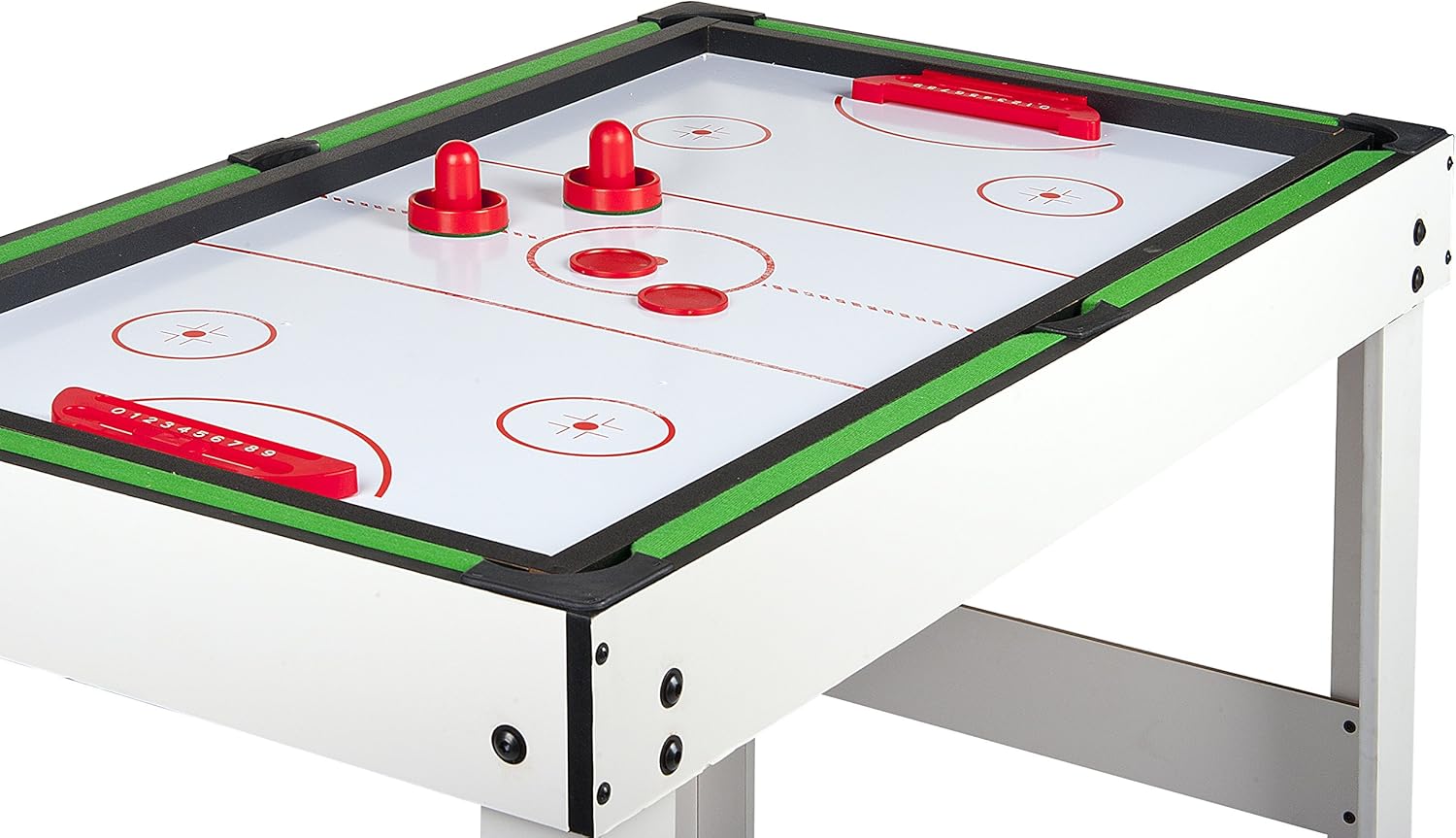 Leomark Spieltisch aus Holz für Kinder und Erwachsene | Spielspaß zu Hause oder auf Partys, Familienunterhaltung | Stabil, lehrreich und einfach aufzubauen