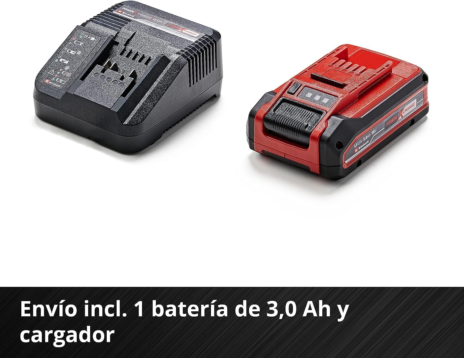 Einhell GE-CM 18/30 Li batteridrevet plæneklippersæt