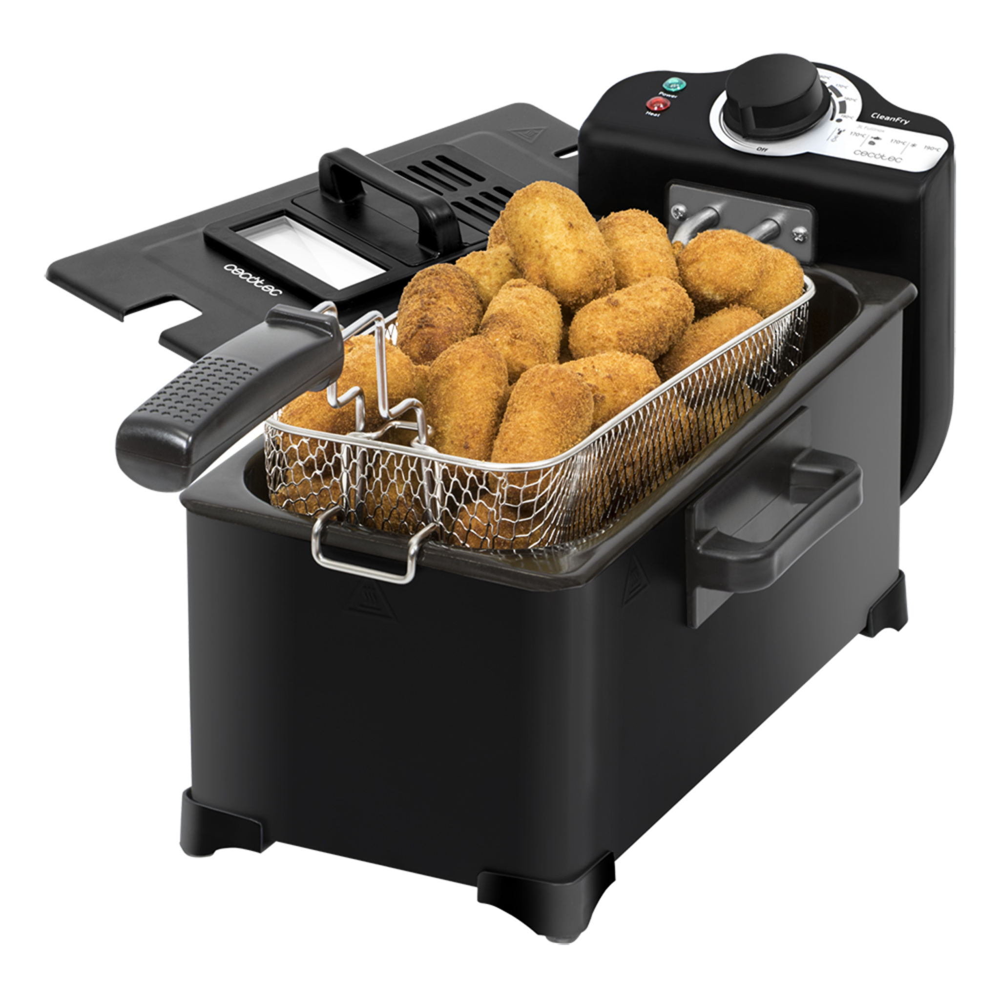 CleanFry 3 L Schwarz