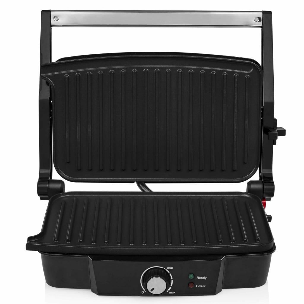 Schwarzer Kontaktgrill 1500 W 27,8 x 17 cm Tristar