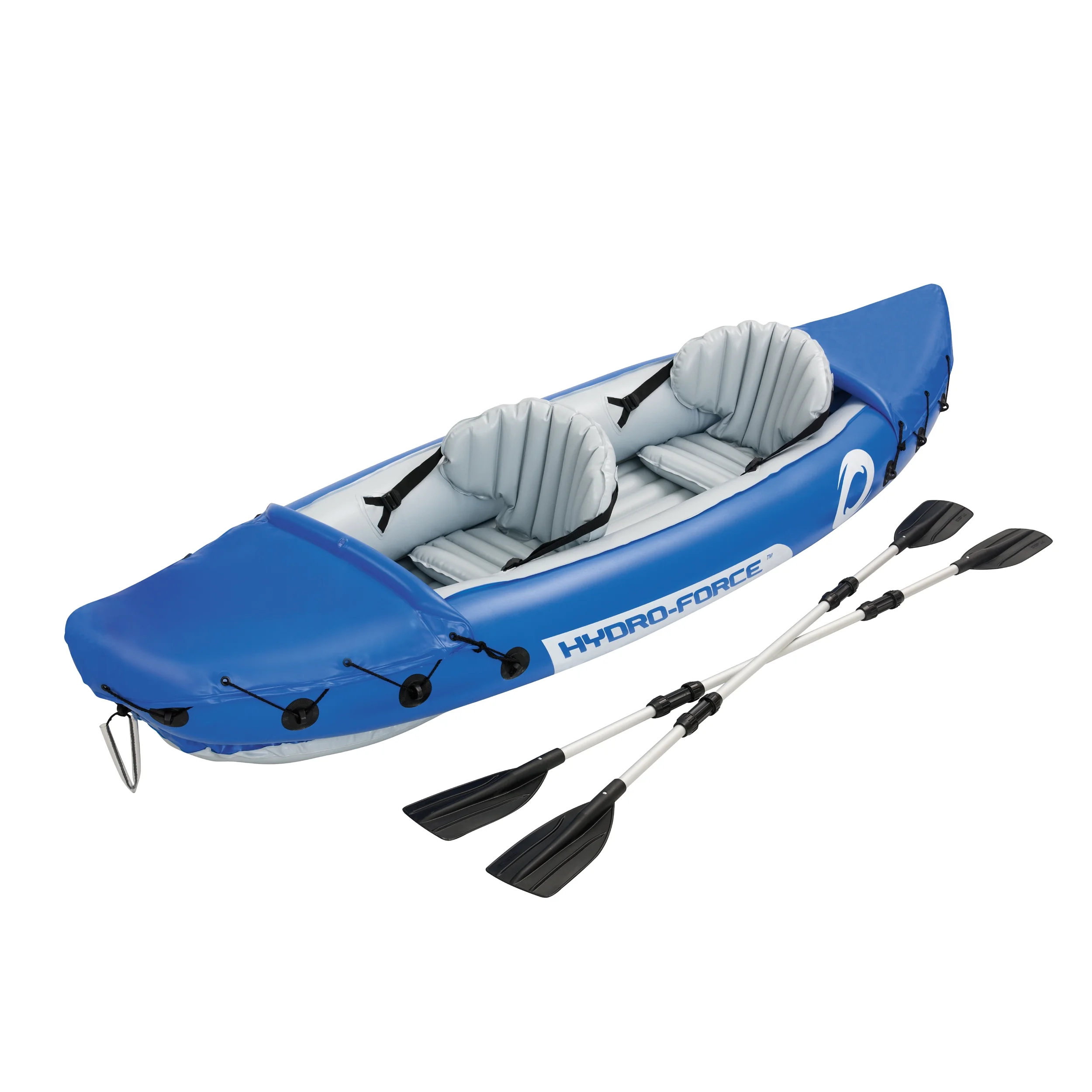 2025 Bestway Voyager Lite-Rapid X2 oppustelig kajak. blå. 320x89cm